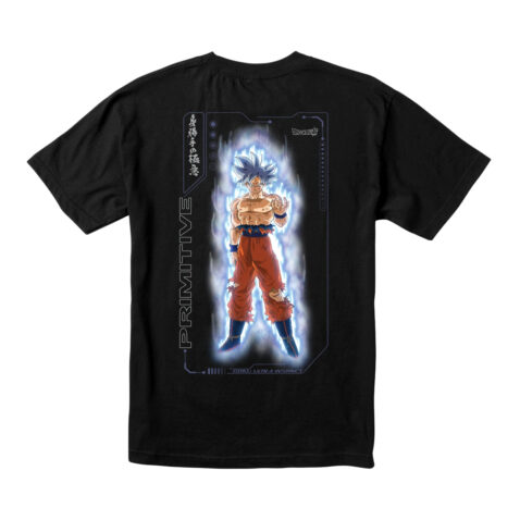 PRMTV x DBZS Goku Ultra T-Shirt Black
