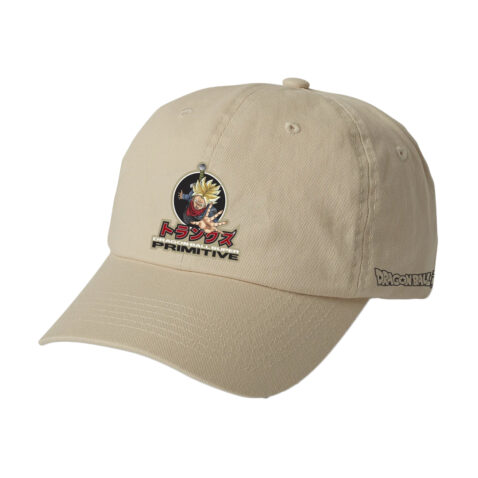 PRMTV x DBZS Trunks Phases Strapback Hat Sand