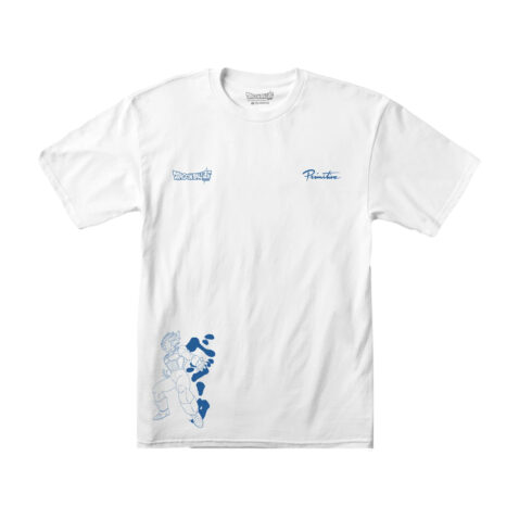 PRMTV x DBZS Vegeta Rage T-Shirt White 2