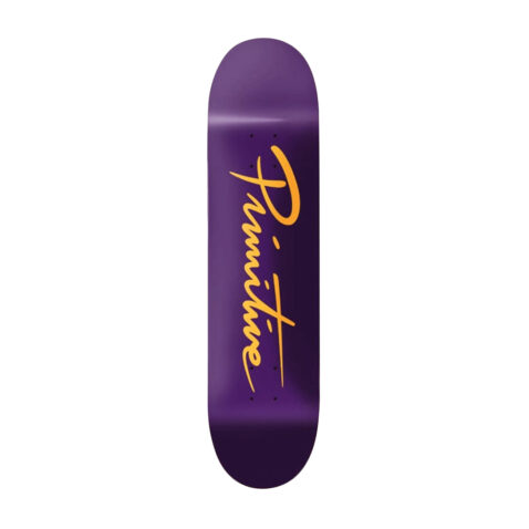 Primitive Nuevo Script Deck Purple