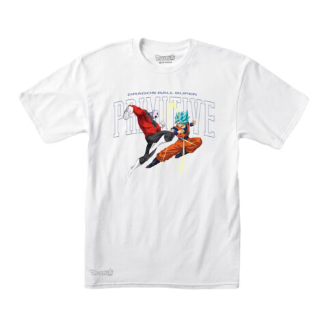 Primitive x DBS2 Super Battle T-Shirt White