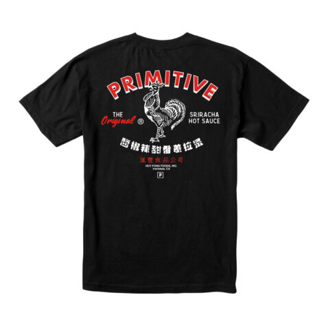 Primitive x HF Huy Fong OG T-Shirt Black Rear