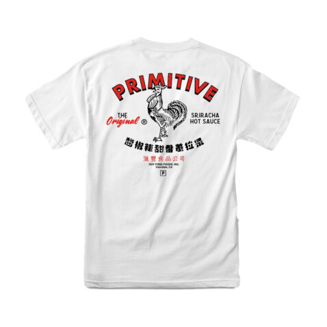 Primitive x HF Huy Fong OG T-Shirt White Rear