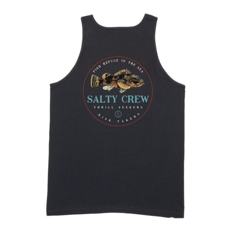 Salty Crew Bottom Feeder Tank Navy Rear