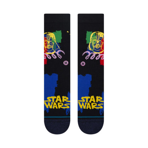 Stance Buffed Vader Sock Black Stance Buffed Vader Sock Black Front