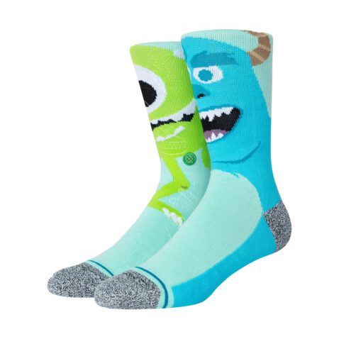 Stance Monstropolis Sock Turquoise Side