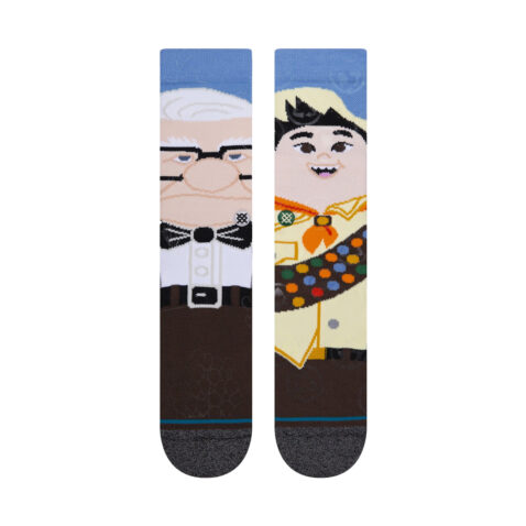 Stance Wilderness Explorer Sock Light Blue Front