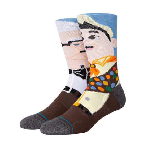 Stance Wilderness Explorer Sock Light Blue Side