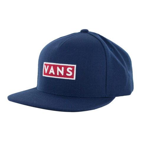 Vans Easy Box Snapback Dress Blues-Chi Front Right