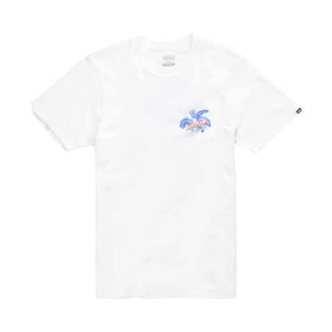 Vans Market Print Short Sleeve T-Shirt White Front 1