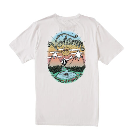 Volcom Matt Adams FA Short Sleeve T-Shirt White Rear