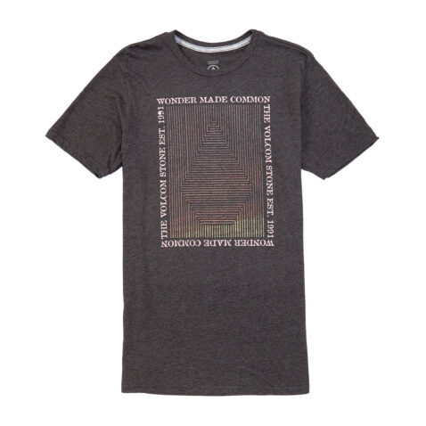 Volcom Volitation Short Sleeve T-Shirt Heather Black