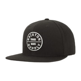 Brixton Oath III Snapback Hat Black – (Duplicate Imported from WooCommerce)