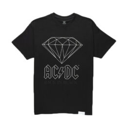 DMND x ACDC Back In Black T-Shirt Black