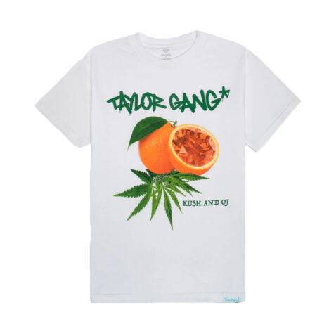 Diamond Orange & Kush T-Shirt White