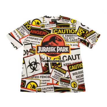 The Hundreds x Jurassic Park Park T-Shirt White