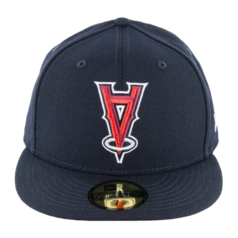 New Era 59Fifty Los Angeles Angels of Anaheim Upside Down Logo Red White Fitted Hat Front New Era 59Fifty Los Angeles Angels of Anaheim Upside Down Logo Red White Fitted Hat Front