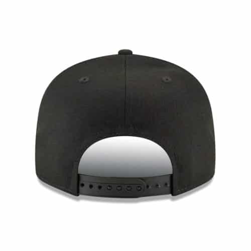New Era 9Fifty Basic Washington Nationals Blackout Black Snapback Hat Rear