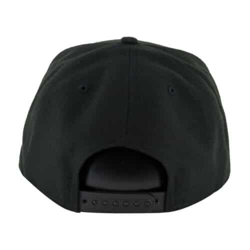 New Era Basic Pittsburgh Pirates Black White Snapback Hat Rear