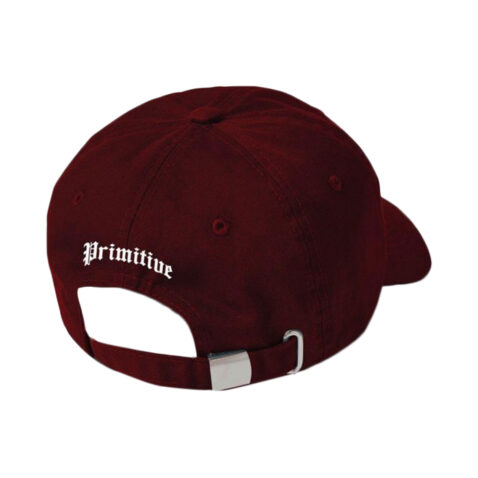 Primitive No Lies Strapback Burgundy Rear Right