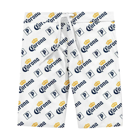 Primitive x Corona Cerveza Short White