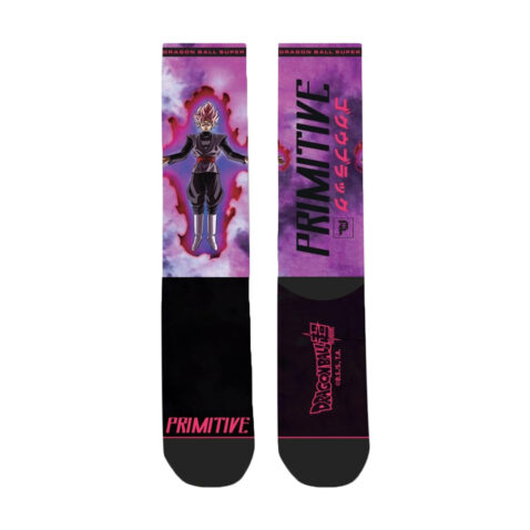 Primitive x DBS Goku BK Rose Sock Black