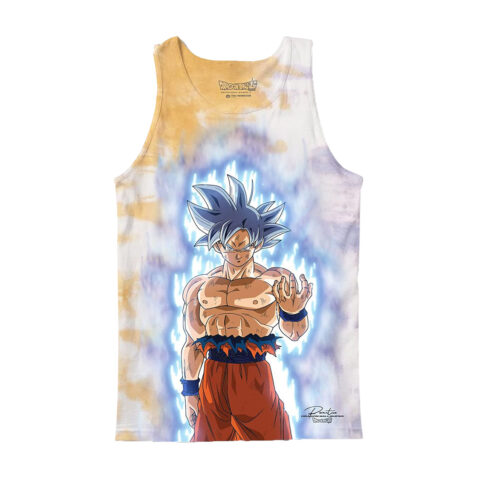 Primitive x DBS Goku Ultra Tank Top Orange