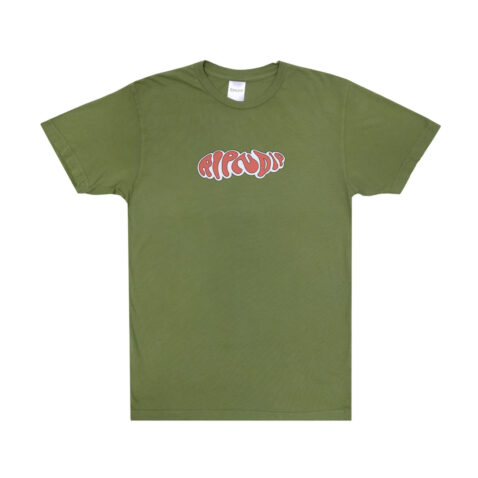 Ripndip Flower Child T-Shirt Dirty Olive Front