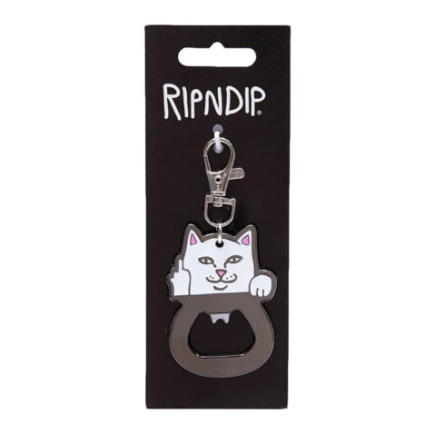 Ripndip Lord Nerm Keychain Bottle Opener Black