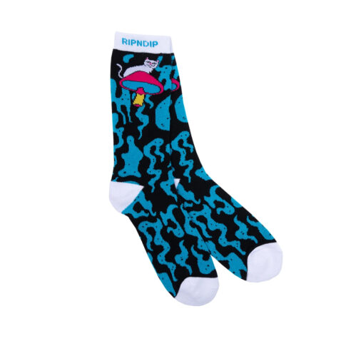 Ripndip Psychedelic Socks Blue