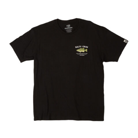 Salty Crew Bigmouth Short Sleeve T-Shirt Black Front