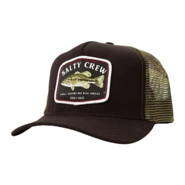 Salty Crew Bigmouth Trucker Hat Black