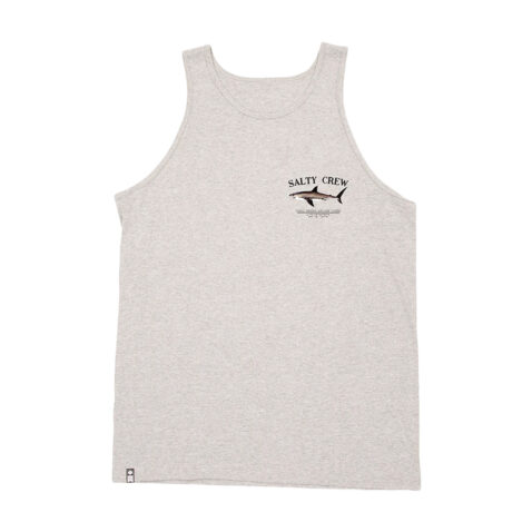 Salty Crew Bruce Tank Top Athletic Heather Front