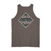Salty Crew Tippet Refuge Tank Top Charcoal Rear