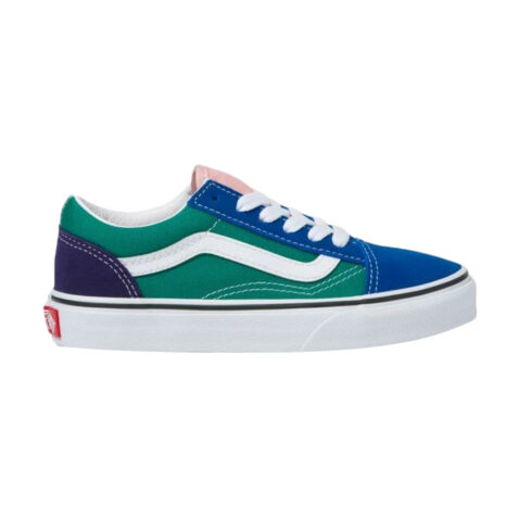 Vans Old Skool Retro Court Multi-True White Side