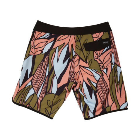 Volcom Lido Scallop Trunks Old Mill Rear