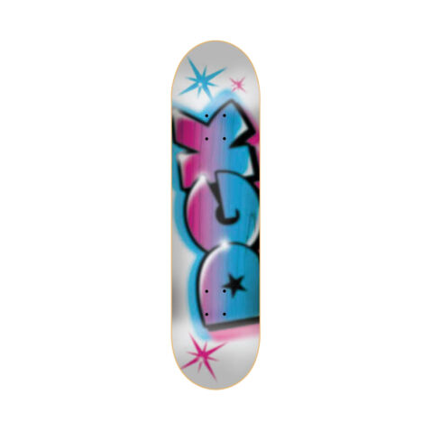 DGK Brush Deck White