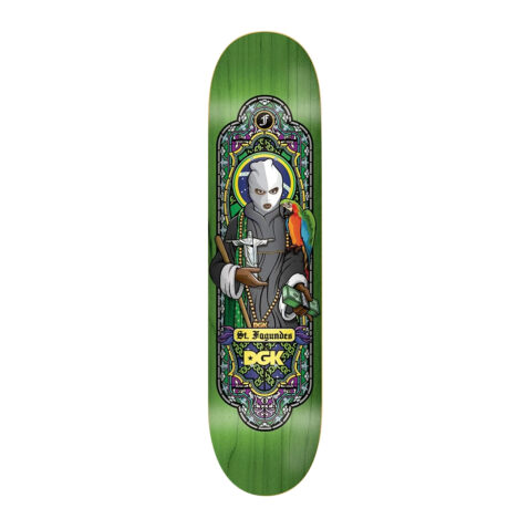 DGK Ghetto Disciples Fagundes Deck Green