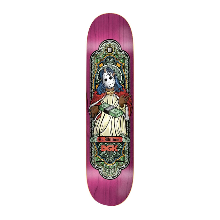 DGK Ghetto Disciples Williams Deck Pink DGK Ghetto Disciples Williams Deck Pink