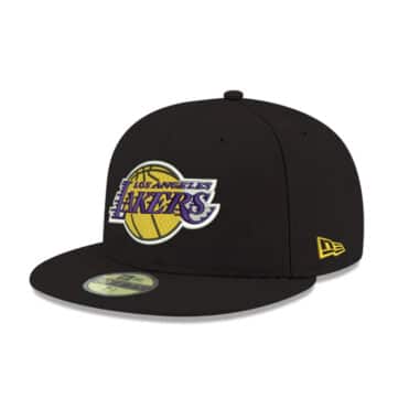 New Era 59Fifty Los Angeles Lakers Basic Fitted Black Gold Purple