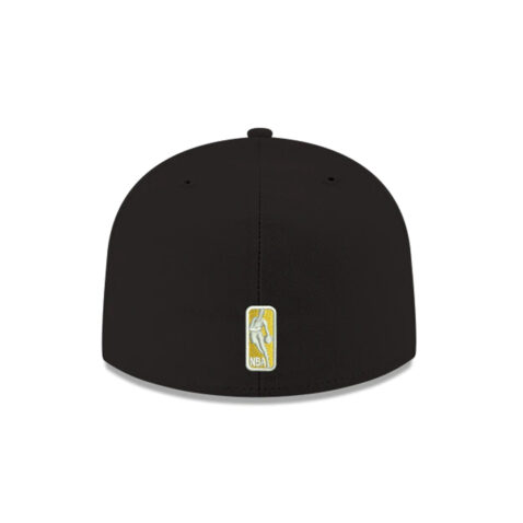 New Era 59Fifty Los Angeles Lakers Basic Fitted Black Gold Purple Rear