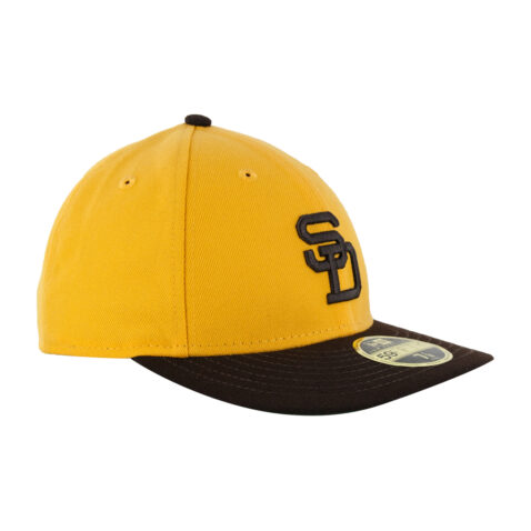 New Era 59Fifty Low Profile San Diego Padres 1971 Road Cooperstown Hat Front Left