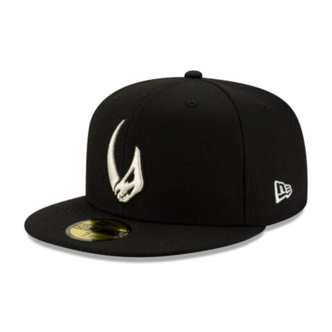 New Era 59Fifty Mandalorian Sigil Black Silver Front Right