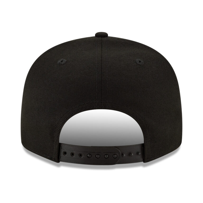New Era 9Fifty Brooklyn Nets 2021 NBA Draft Black Snapback Hat Rear New Era 9Fifty Brooklyn Nets 2021 NBA Draft Black Snapback Hat Rear