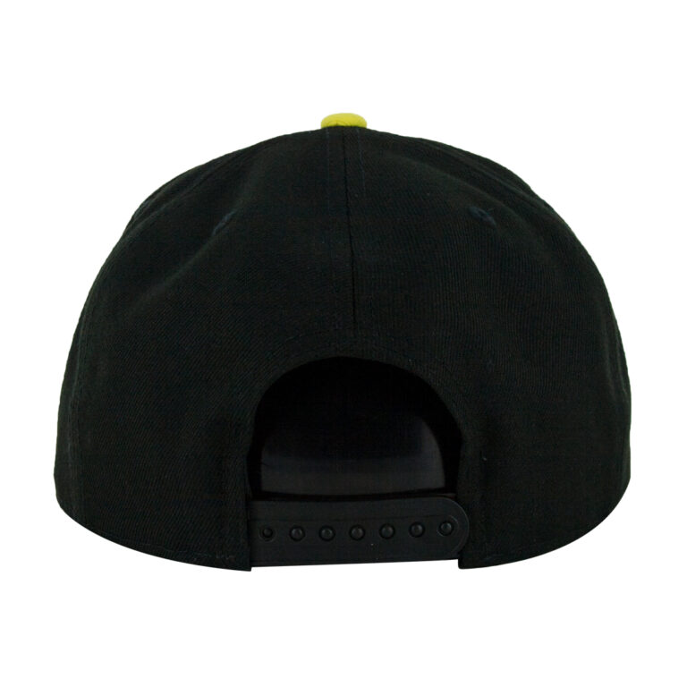 New Era x Nickelodeon 9Fifty Spongebob Squarepants Pose Black Yellow Adjustable Snapback Hat Rear New Era x Nickelodeon 9Fifty Spongebob Squarepants Pose Black Yellow Adjustable Snapback Hat Rear