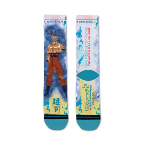 Primitive x DBS Goku Ultra Instinct Socks Teal