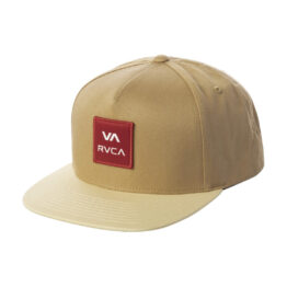 RVCA Square Snapback Hat Golden Rod