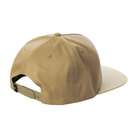 RVCA Square Snapback Golden Rod Rear Right