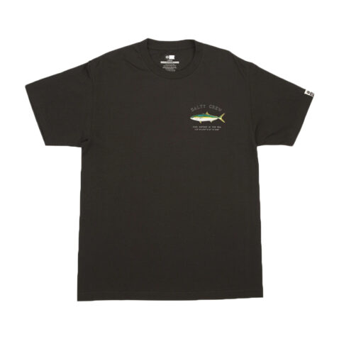 Salty Crew Mossback Short Sleeve T-Shirt Black Front