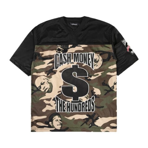 ウェア CASH FOOTBALL JERSEY The Hundreds Cash Football Jersey Camo | Billion Creation